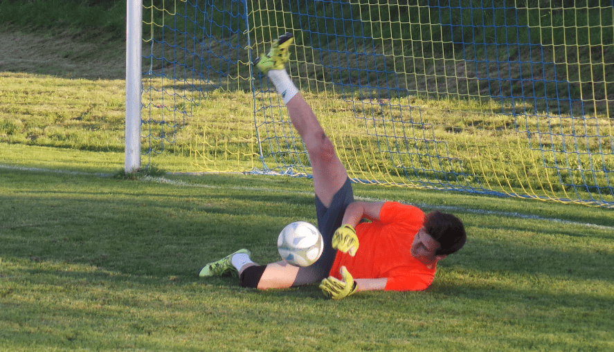 Voll motiviert beim Abschlusstraining