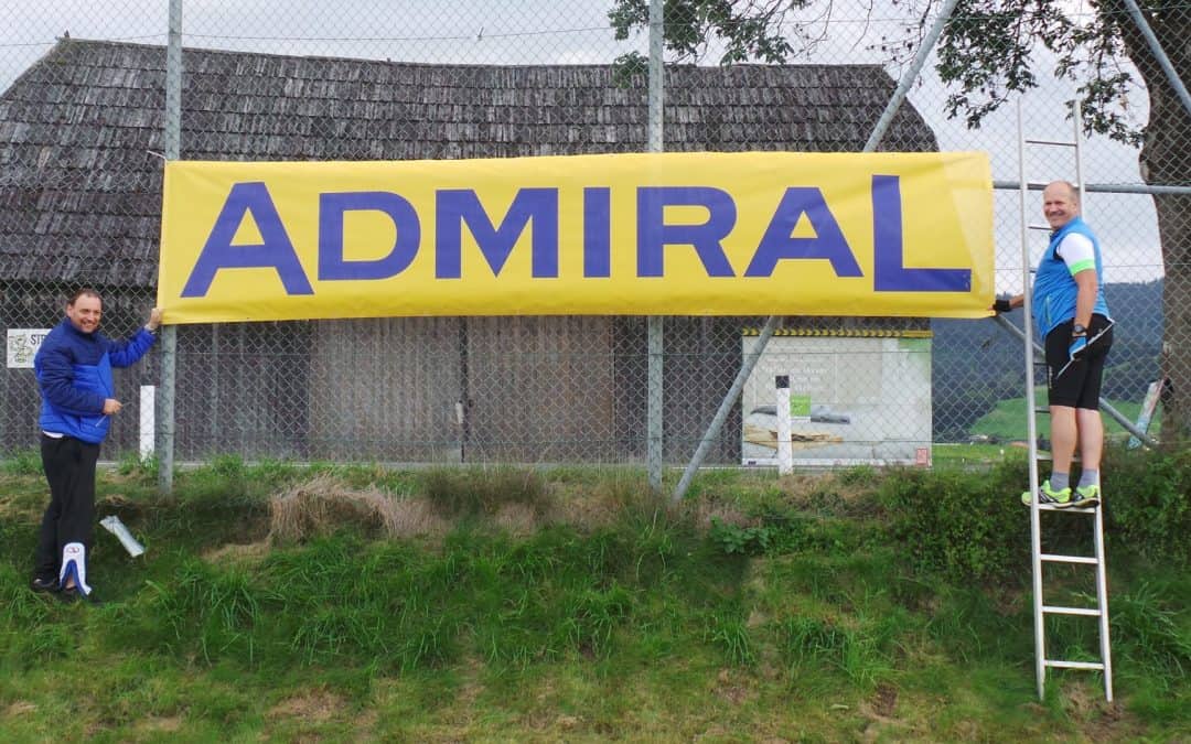 Neuer Sponsor: Admiral