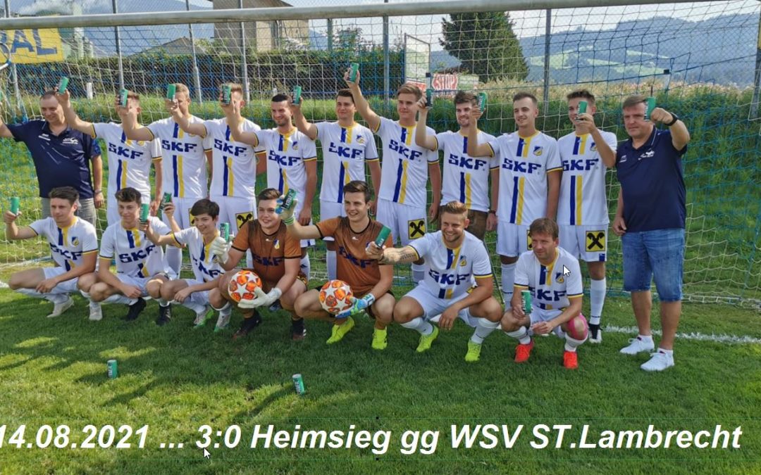 3:0 Heimsieg gegen WSV St.Lambrecht für unsere KM !